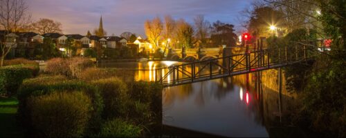 Weybridge in Surrey